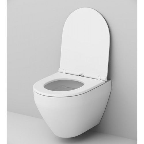 Подвесной унитаз AM.PM Spirit FlashClean C701700WH 2.0, безободковый-2
