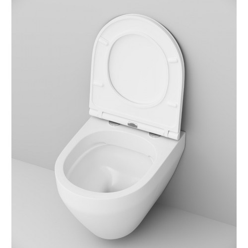 Подвесной унитаз AM.PM Spirit FlashClean C701700WH 2.0, безободковый-4