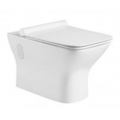 Подвесной унитаз Aquanet Cube-W CL-12248D (210761) безободковый, Rimless, с сиденьем Soft Close, Slimseat