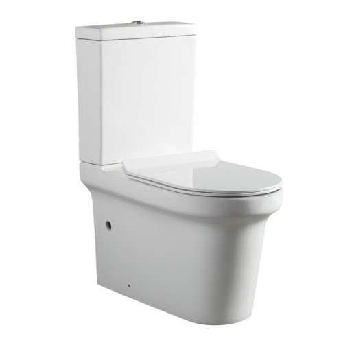 Напольный унитаз Aquanet Nova-C1 BL-101N-TPT-A с бачком 209640 безободковый, крышка микролифт