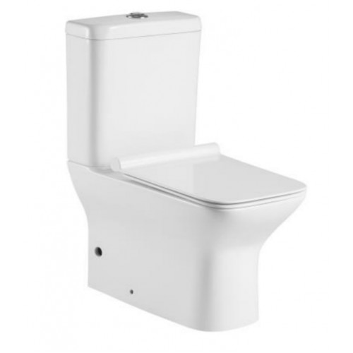 Напольный унитаз Aquanet Cube-C CL-12248B крышка микролифт, безободковый