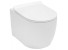 Подвесной унитаз Aquanet Rimless Cetus-W BL-102N-WHT с тонкой крышкой-сиденьем с микролифтом, безободковый (211908)