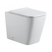 Приставной унитаз Aquanet Tavr 2.0 F LX-1908 (243544) безободковый Rimless, с крышкой-сиденьем Soft Close - Slimseat