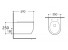 Подвесной безободковый унитаз Aquanet Smart W Rimless, крышка микролифт, Slimseat, белый, 276395