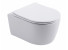Подвесной безободковый унитаз Aquanet Smart W Rimless, крышка микролифт, Slimseat, белый, 276395