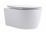 Подвесной безободковый унитаз Aquanet Smart W Rimless, крышка микролифт, Slimseat, белый, 276395
