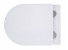 Подвесной безободковый унитаз Aquanet Smart W Rimless, крышка микролифт, Slimseat, белый, 276395