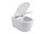 Подвесной безободковый унитаз Aquanet Smart W Rimless, крышка микролифт, Slimseat, белый, 276395
