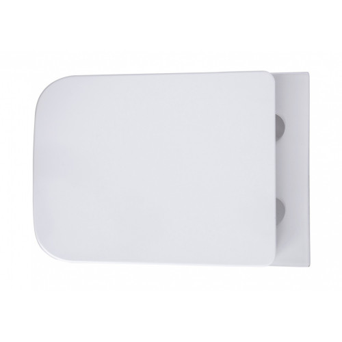 Подвесной безободковый унитаз Aquanet Trend W Rimless, крышка микролифт, Slimseat, белый, 276396-6