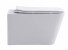 Подвесной безободковый унитаз Aquanet Trend W Rimless, крышка микролифт, Slimseat, белый, 276396