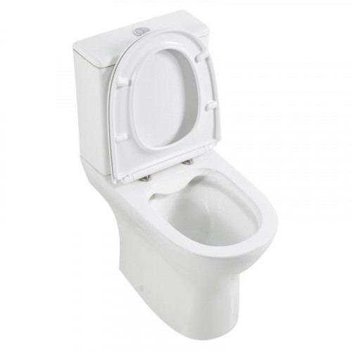Напольный унитаз BelBagno LOUNGE, безободковый, сиденье soft close, белый, BB045/051T/BB045CPR/BB045/051SC-2
