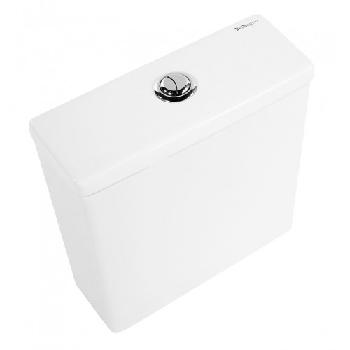 Напольный безободковый унитаз BelBagno Amanda, белый, P-trap BB051CPR/BB051T-5