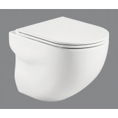 Подвесной унитаз BelBagno Onda BB066CHR, безободковый