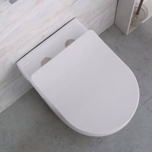 Подвесной унитаз BelBagno Loto BB070CHR, безободковый-2