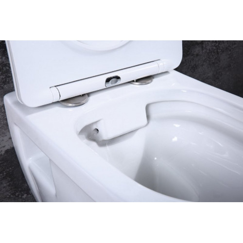 Подвесной унитаз BelBagno Loto BB070CHR, безободковый-3