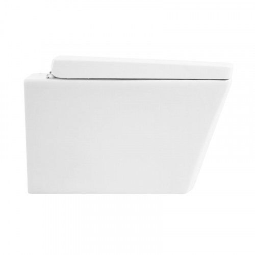 Подвесной безободковый унитаз BelBagno Regina, белый, P-trap BB104CH-2