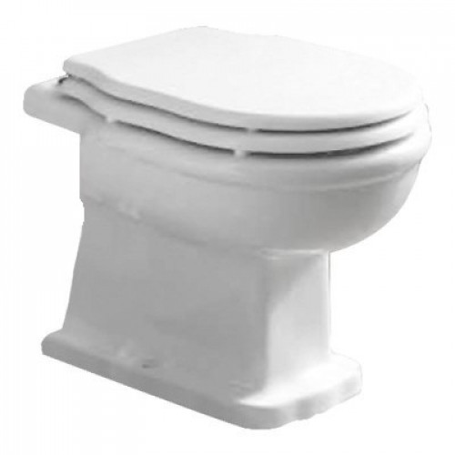 Приставной унитаз BelBagno Boheme BB115CBS