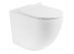 Приставной безободковый унитаз (чаша) BelBagno Sfera-R, белый, P-trap BB2141CBR