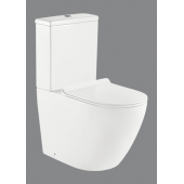 Напольный унитаз BelBagno Sfera-R, безободковый P-trap BB2141CPR