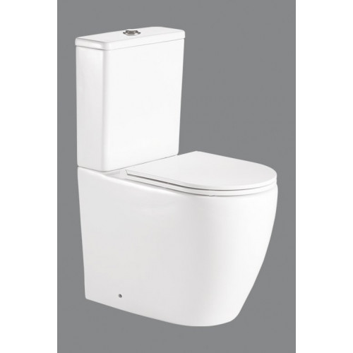 Напольный унитаз BelBagno Etna BB2157CPR/BB2157T, безободковый