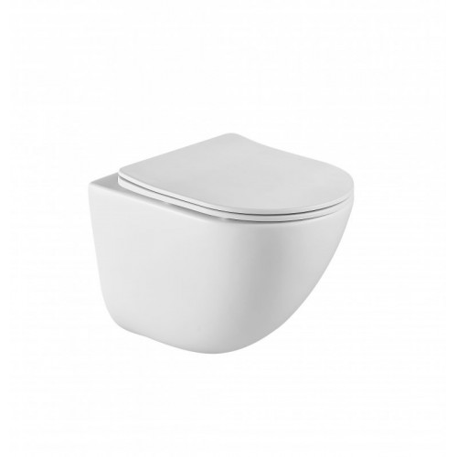 Инсталляция Ideal Standard узкая с унитазом BelBagno Amanda BB051CHR, сиденье микролифт, комплект-2