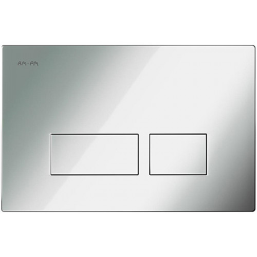 Инсталляция Am.Pm с безободковым унитазом BelBagno Carina BB514CHR, сиденье микролифт клавиша хром, комплект-3