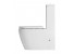 Напольный унитаз моноблок Bravat Gina C02005W-3-ENG сиденье с микролифтом, белый