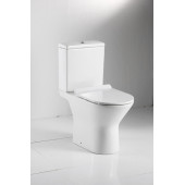 Напольный унитаз Bravat Cena CX21206UW-P-RUS безободковый, с сиденьем Soft Close