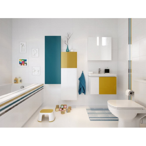 Напольный унитаз Cersanit Colour KO-COL011-3/5-COn-DL-w крышка микролифт-3