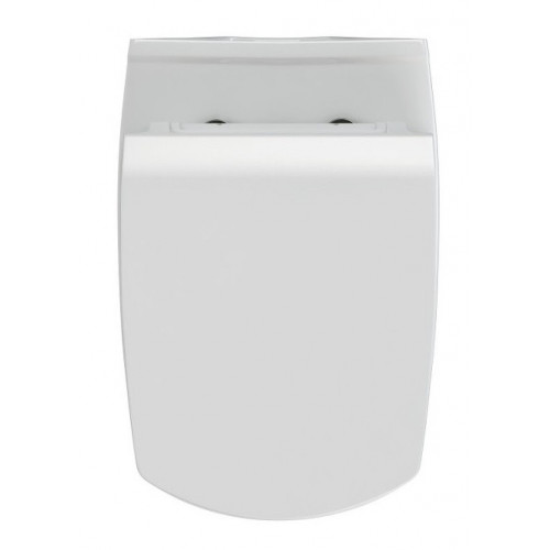 Подвесной безободковый унитаз Cersanit Carina XL Clean On DPL EO slim, крышка-сиденье с микролифтом, белый, S-MZ-CARINA-XL-COn-S-DL-w, 62955-10