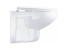 Подвесной унитаз Grohe Bau Ceramic 39351000, безободковый, крышка микролифт
