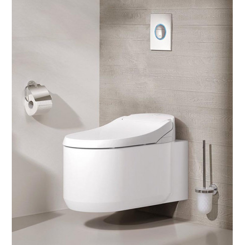Подвесной унитаз Grohe Sensia Arena 39354SH1 с функцией биде, безободковый, альпин-белый-7