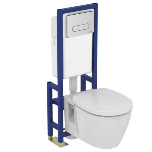 Подвесной унитаз Ideal Standard Connect без сиденья, белый, E8035MA-3