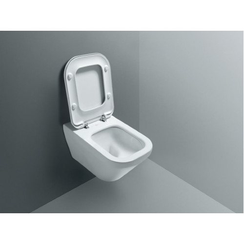 Подвесной унитаз Ideal Standard Tonic II AquaBlade с сиденьем, белый, K316601/K7064-2