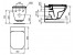 Инсталляция Ideal Standard Prosys Frame 120 M с унитазом Tonic II Rimless K316501, сиденье микролифт, комплект, K316701PT15