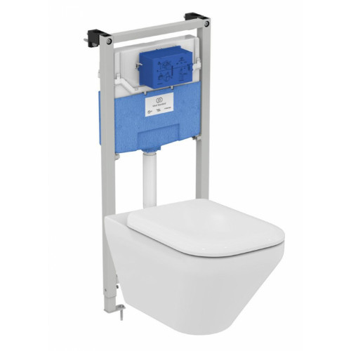 Инсталляция Ideal Standard Prosys Frame 120 M с унитазом Tonic II Rimless K316501, сиденье микролифт, комплект, K316701PT15
