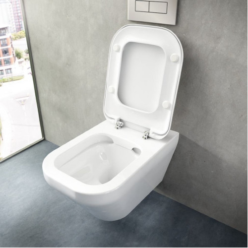 Инсталляция Ideal Standard Prosys Frame 120 M с унитазом Tonic II Rimless K316501, сиденье микролифт, комплект, K316701PT15-4