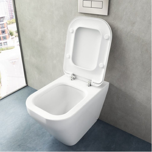 Приставной унитаз Ideal Standard Tonic II AquaBlade белый, сиденье стандарт, K317201/K7064-3