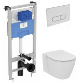 Инсталляция Ideal Standard Prosys с унитазом Connect AquaBlade®, P211601, сиденье микролифт, комплект