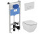 Инсталляция Ideal Standard Prosys с унитазом Tesi AquaBlade, P3868V1, сиденье микролифт, комплект