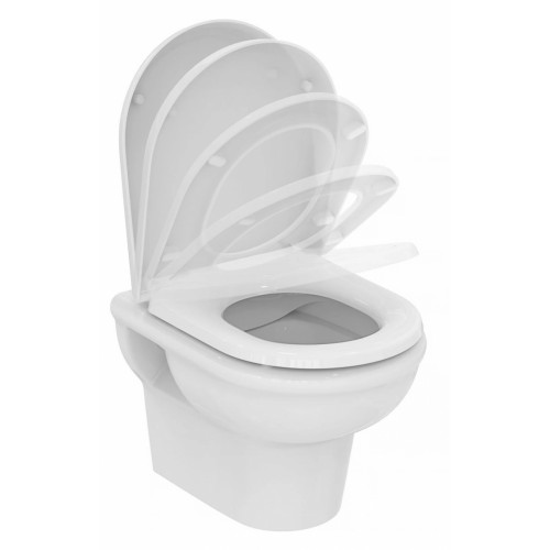 Инсталляция Ideal Standard Prosys 2.0, без кнопки, R046367 с унитазом Ideal Standard Exacto Rimless безободковый c сиденьем микролифт, R002601, комплект, RX002602-7