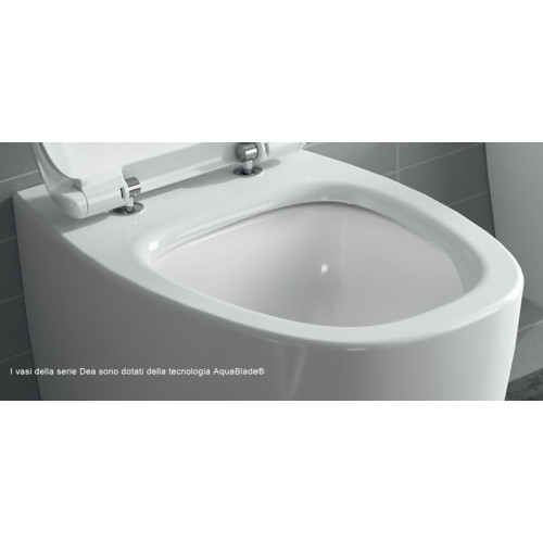 Подвесной унитаз Ideal Standard Dea AquaBlade с сиденьем, белый, T348701/T676601-3