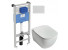 Инсталляция Ideal Standard Prosys Frame 120 M с унитазом Tesi Rimless T355101, сиденье микролифт, панель смыва, комплект, T355101PT