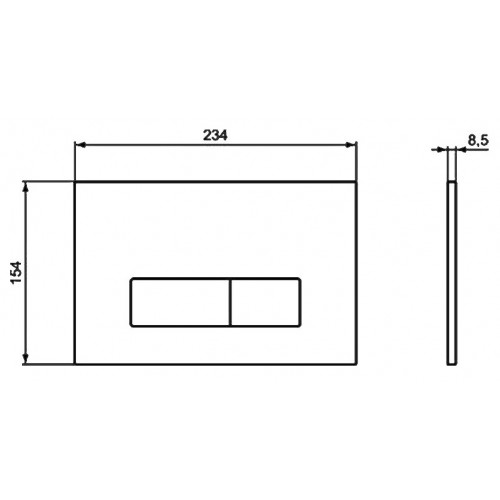 Инсталляция Ideal Standard Prosys Frame 120 M с унитазом Tesi Rimless T355101, сиденье микролифт, панель смыва, комплект, T355101PT-8