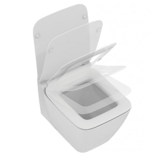 Подвесной унитаз Ideal Standard Strada II AquaBlade® T359601, безободковый, сиденье с микролифтом