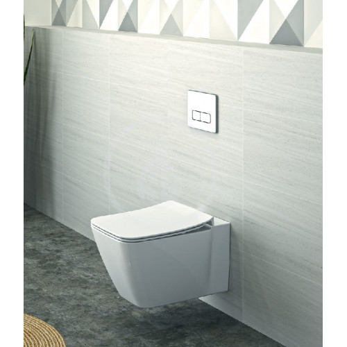 Подвесной унитаз Ideal Standard Strada II AquaBlade® T359601, безободковый, сиденье с микролифтом-1