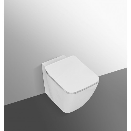 Приставной унитаз Ideal Standard Strada II AquaBlade T359801, безободковый, крышка микролифт-1