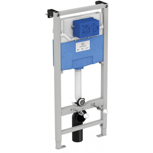 Инсталляция с унитазом Ideal Standard Tesi T387201, сиденье микролифт, клавиша хром, комплект-7