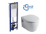 Инсталляция Ideal Standard с унитазом Ideal Standard Connect E803501, сиденье микролифт, комплект