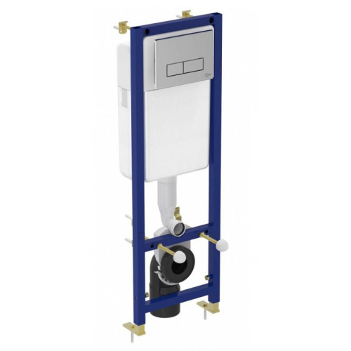 Инсталляция Ideal Standard W3710AA с унитазом Tempo Rimless T331101, сиденье микролифт, панель смыва, комплект, W990101-2